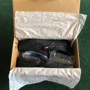 Sketchy Tank Vans Reflective Slip Ons